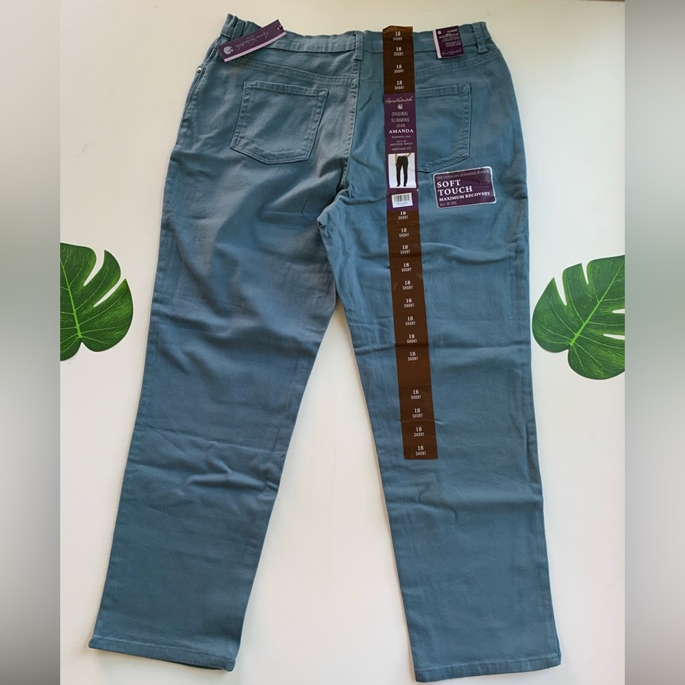 Gloria Vanderbilt Original Slimming Jeans Size 18 - Picture 6 of 10